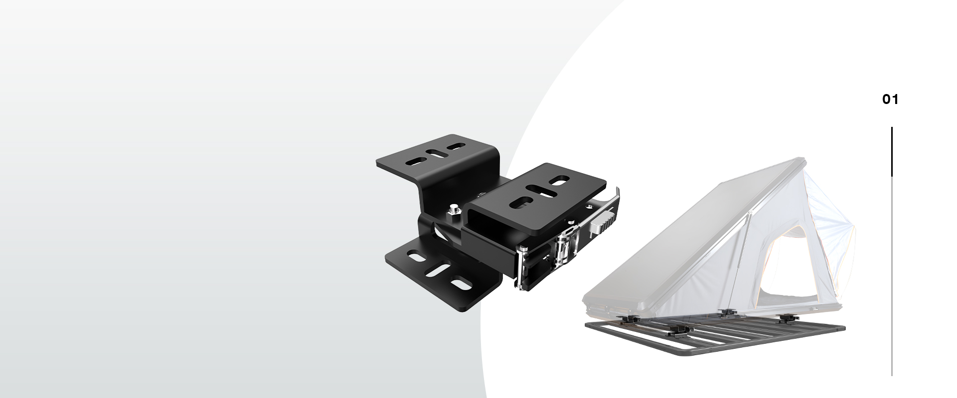 QUICK RELEASE TENT MOUNT KIT QUICK RELEASE TENT MOUNT KIT